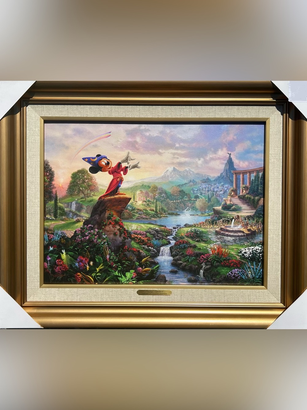 Thomas Kinkade Mickey Fantasia